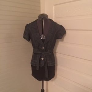 Goodtime Dark Wash Denim Jacket, Size M